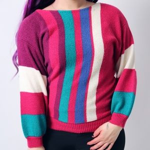 1970s Vintage Gotham Striped Sweater